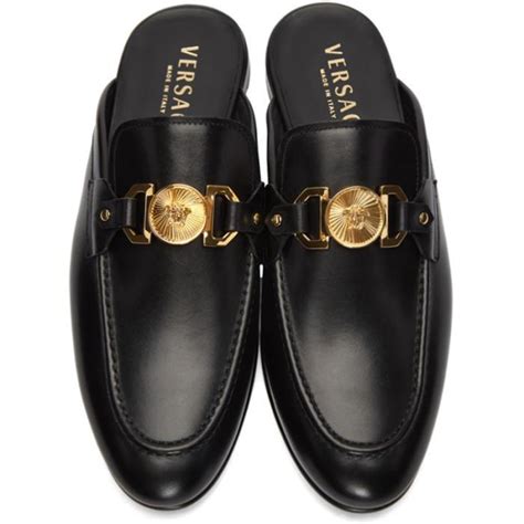 versace mens slippers cheap|versace loafers men's sale.